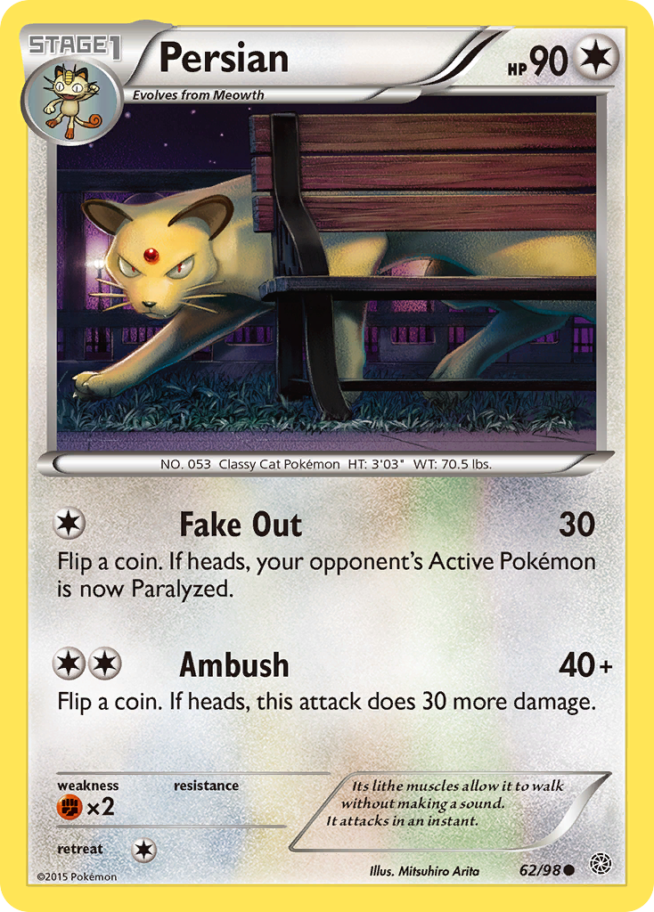 Persian (62/98) [XY: Ancient Origins] | Good Games Adelaide SA