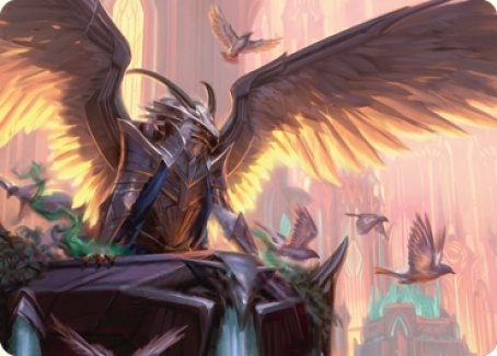 Falco Spara, Pactweaver 1 Art Card [Streets of New Capenna Art Series] | Good Games Adelaide SA