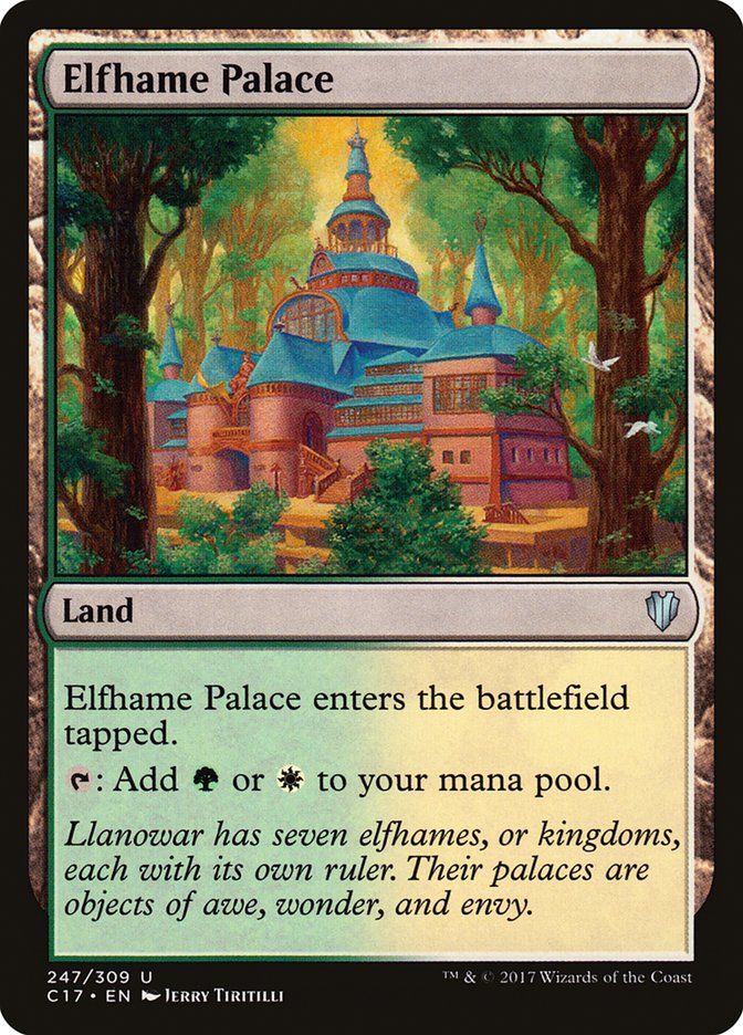 Elfhame Palace 247 (Commander 2017)  | Good Games Adelaide SA
