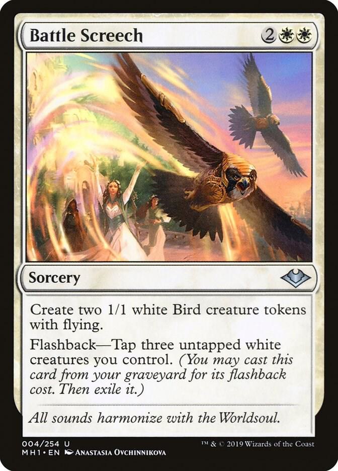 Battle Screech 4 (Modern Horizons)  - Foil | Good Games Adelaide SA
