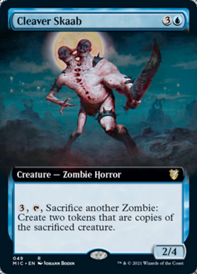 Cleaver Skaab (Extended) [Innistrad: Midnight Hunt Commander] | Good Games Adelaide SA