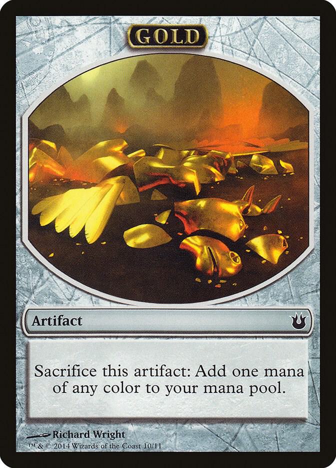 Gold Token 10 (Born of the Gods)  | Good Games Adelaide SA