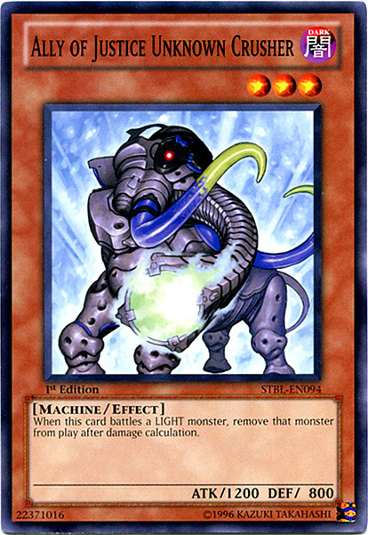 Ally of Justice Unknown Crusher [STBL-EN094] Common | Good Games Adelaide SA