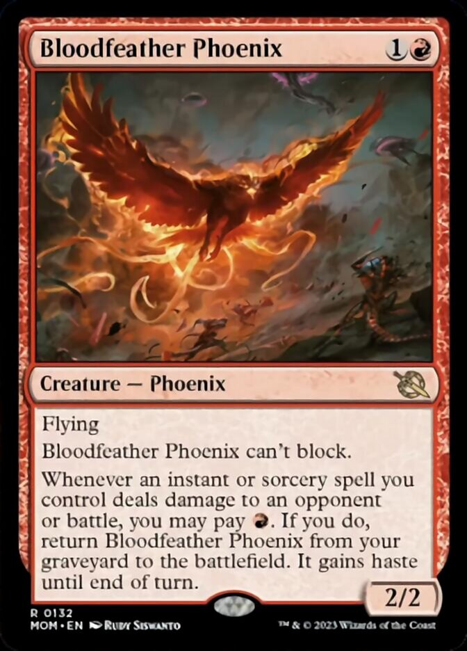 Bloodfeather Phoenix [March of the Machine] | Good Games Adelaide SA