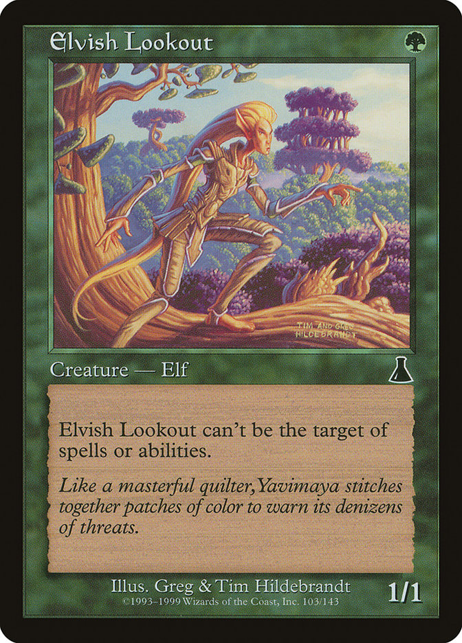 Elvish Lookout 103 (Urza's Destiny)  - Foil | Good Games Adelaide SA