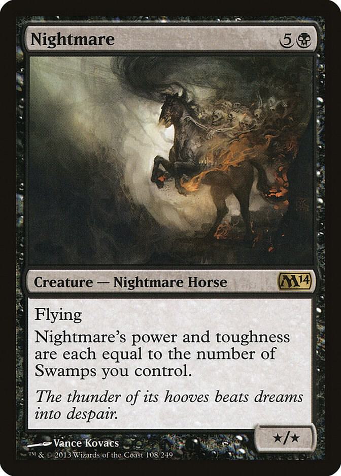 Nightmare 108 (Magic 2014 (M14))  - Foil | Good Games Adelaide SA