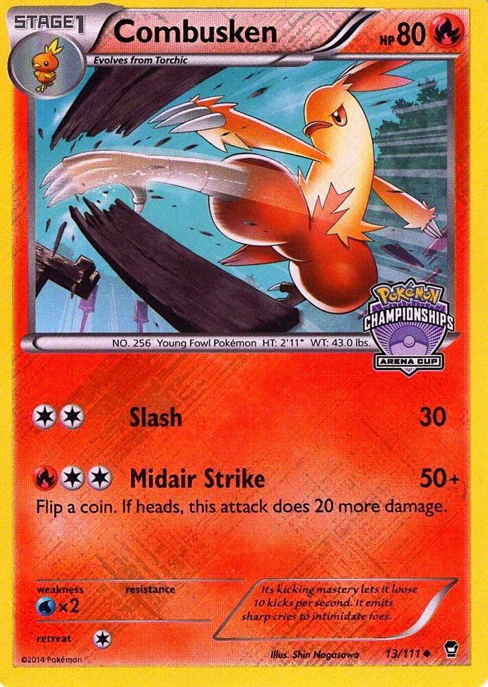 Combusken 13 111 Arena Cup Championships 013/111 (League & Championship Cards)  - Reverse Holofoil | Good Games Adelaide SA