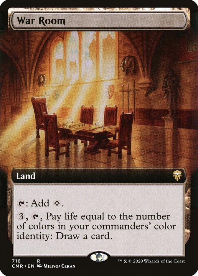 War Room 716 (Commander Legends)  - Extended Art Foil | Good Games Adelaide SA
