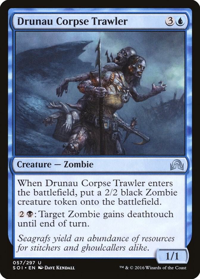 Drunau Corpse Trawler 57 (Shadows over Innistrad)  - Foil | Good Games Adelaide SA