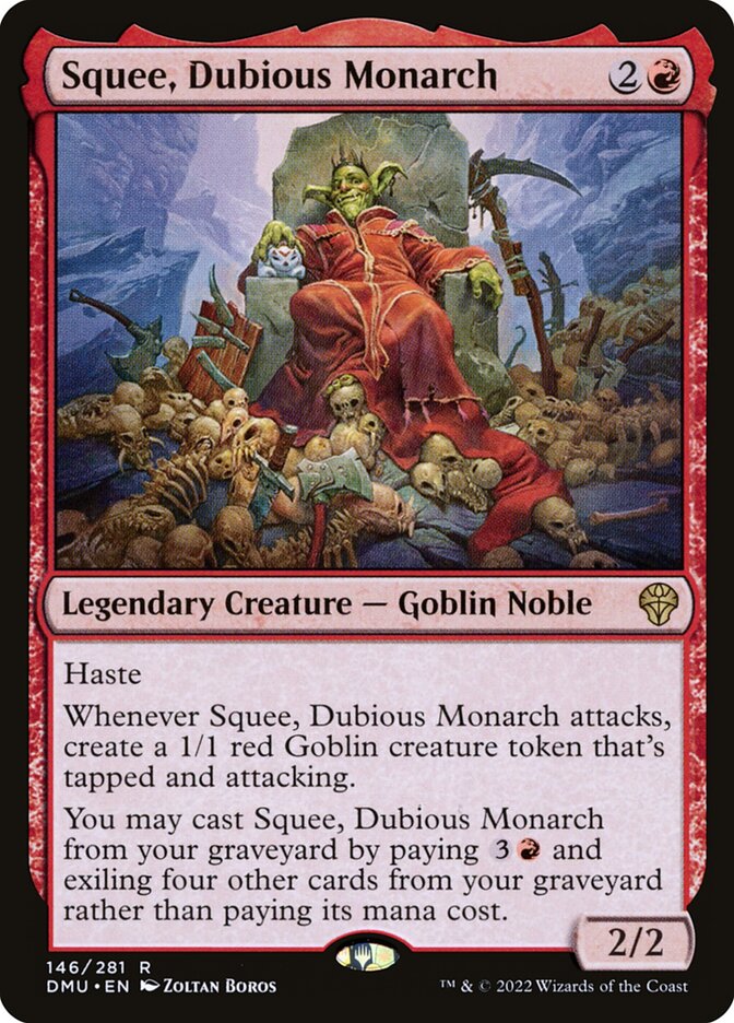 Squee, Dubious Monarch 146 (Dominaria United)  | Good Games Adelaide SA