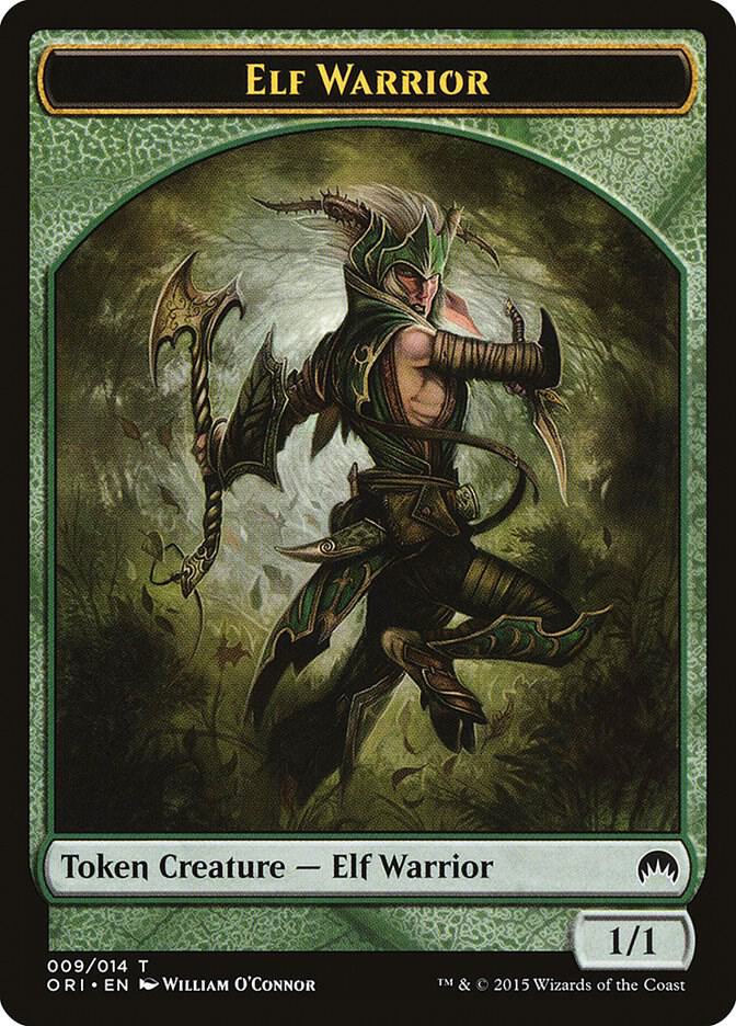 Elf Warrior Token 9 (Magic Origins)  | Good Games Adelaide SA