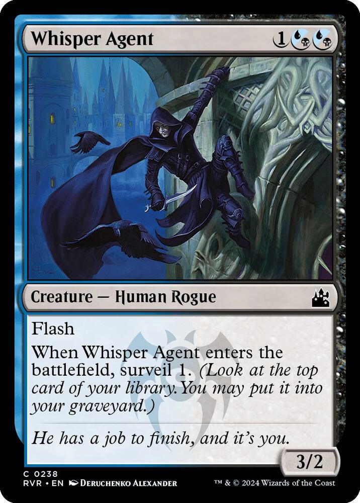 Whisper Agent 238 (Ravnica Remastered)  | Good Games Adelaide SA