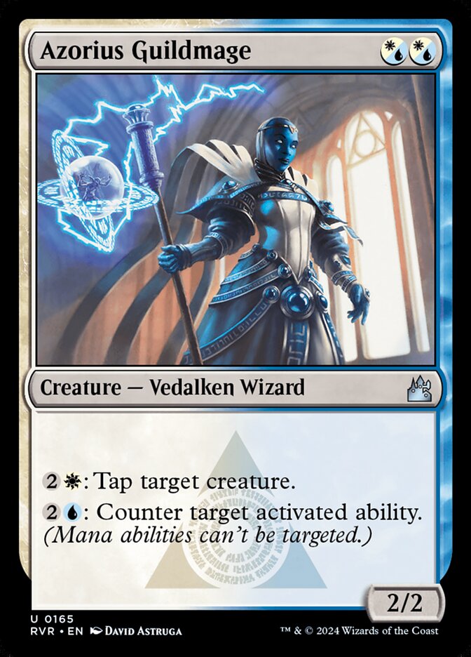 Azorius Guildmage 165 (Ravnica Remastered)  - Foil | Good Games Adelaide SA