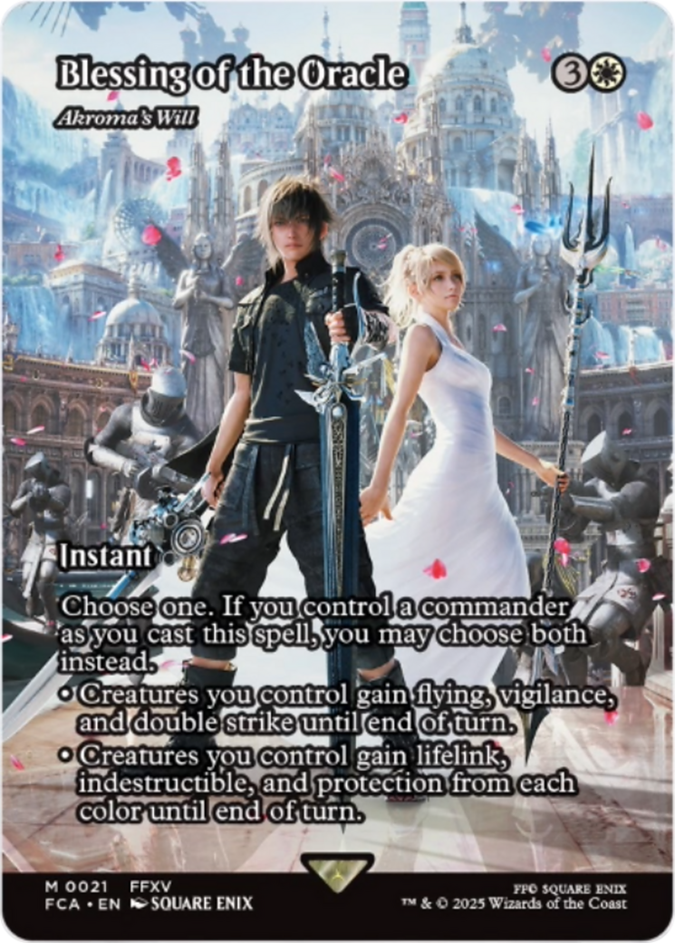 Blessing of the Oracle - Akroma's Will (Showcase) [FINAL FANTASY : Through the Ages] | Good Games Adelaide SA