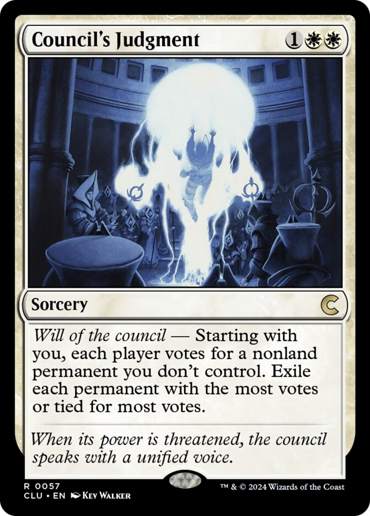 Council's Judgment [Ravnica: Clue Edition] | Good Games Adelaide SA
