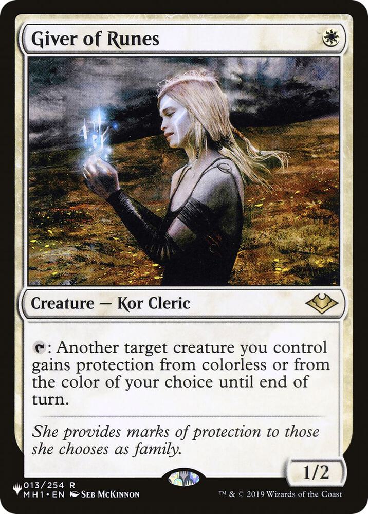 Giver of Runes 013/254 (The List Reprints)  | Good Games Adelaide SA