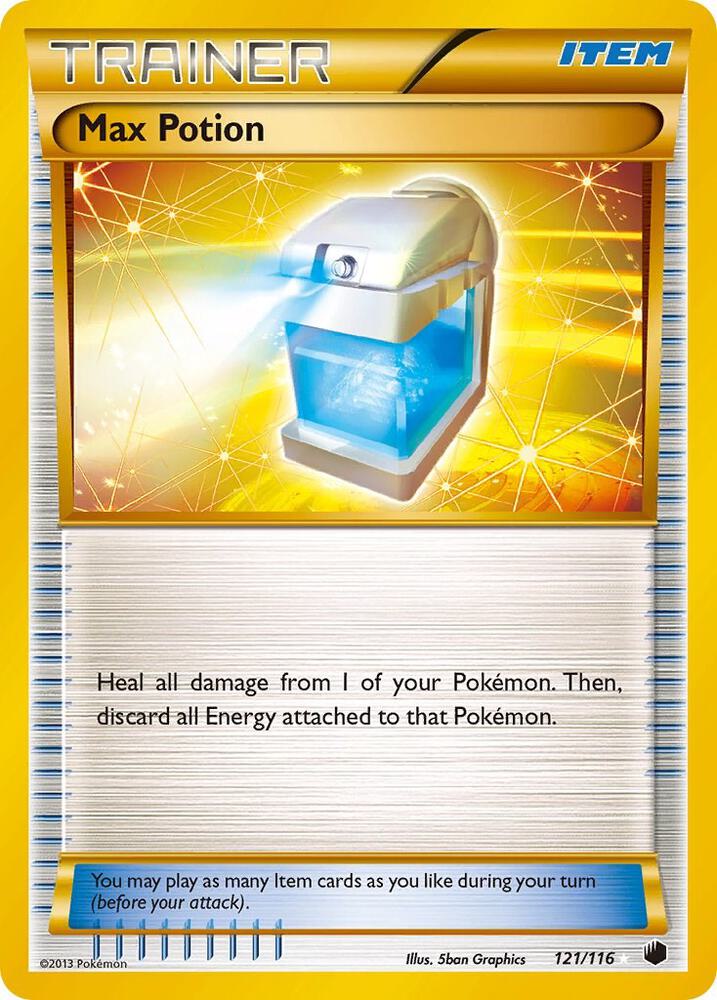 Max Potion 121 Secret Rare 121/116 (Plasma Freeze)  - Holofoil | Good Games Adelaide SA
