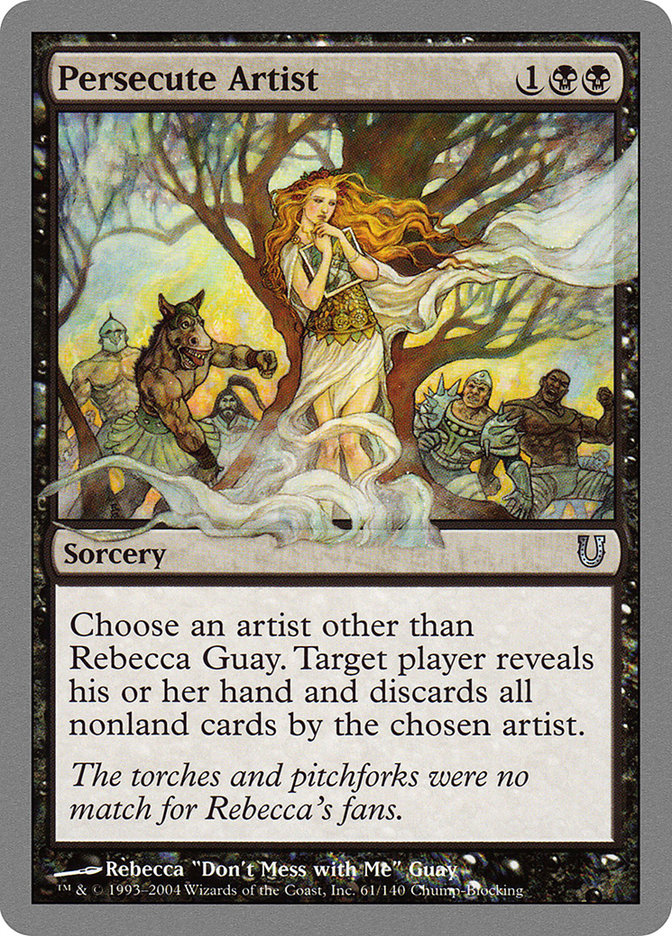Persecute Artist 61 (Unhinged)  - Foil | Good Games Adelaide SA