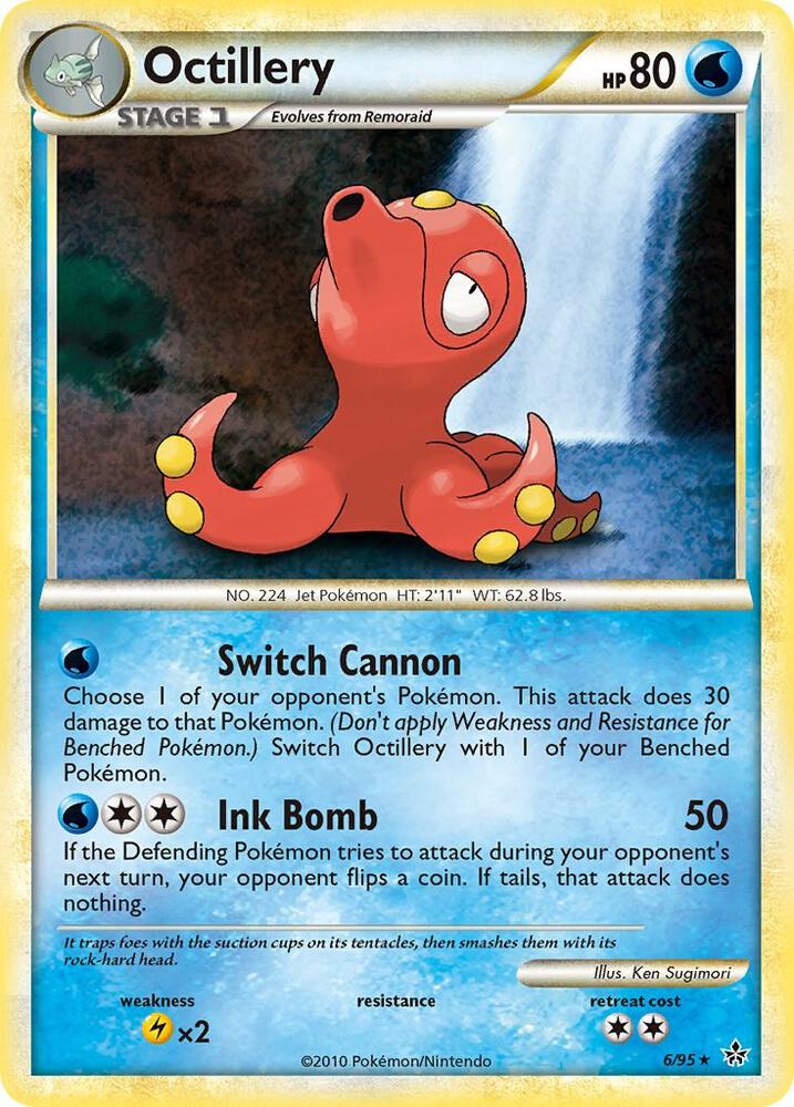 Octillery 6/95 (Unleashed)  - Holofoil | Good Games Adelaide SA