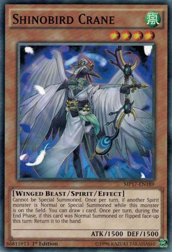 Shinobird Crane [MP17-EN189] Common | Good Games Adelaide SA