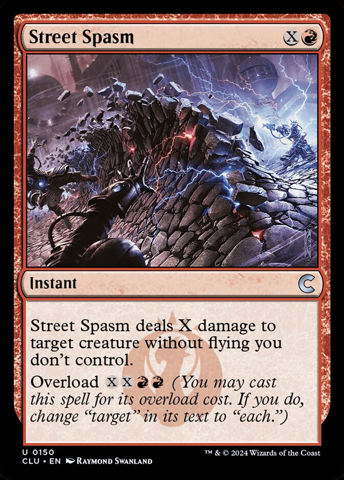 Street Spasm 150 (Ravnica: Clue Edition)  | Good Games Adelaide SA