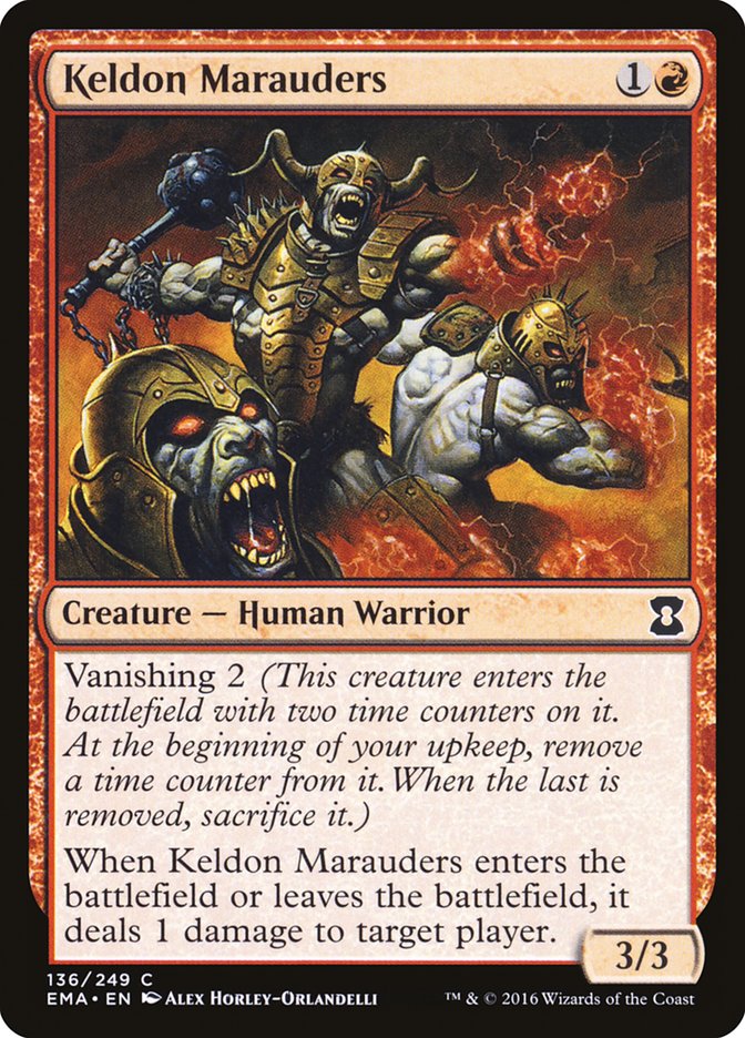 Keldon Marauders 136 (Eternal Masters)  - Foil | Good Games Adelaide SA