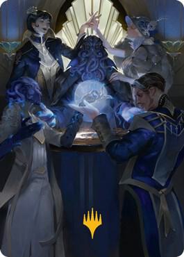 Obscura Ascendancy Art Card Gold Stamped 72 (Art Series: Streets of New Capenna)  | Good Games Adelaide SA