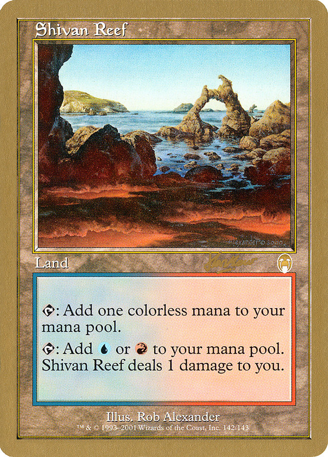 Shivan Reef (Sim Han How) [World Championship Decks 2002] | Good Games Adelaide SA