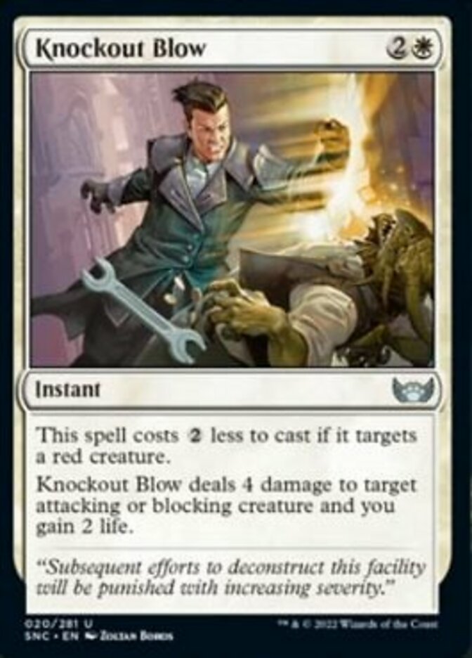 Knockout Blow [Streets of New Capenna] | Good Games Adelaide SA