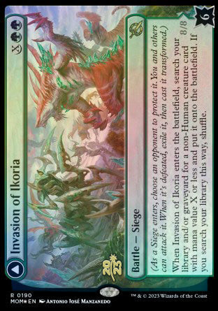Invasion of Ikoria // Zilortha, Apex of Ikoria [March of the Machine Prerelease Promos] | Good Games Adelaide SA