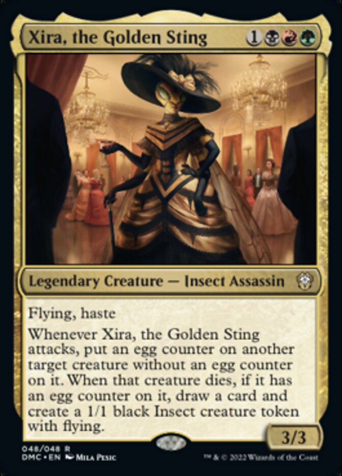 Xira, the Golden Sting [Dominaria United Commander] | Good Games Adelaide SA