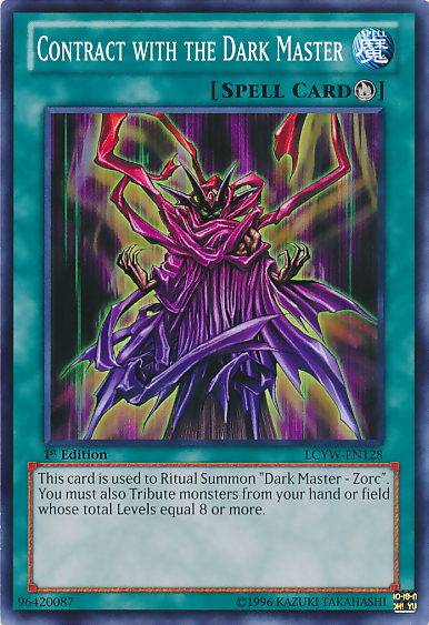 Contract with the Dark Master [LCYW-EN128] Common | Good Games Adelaide SA