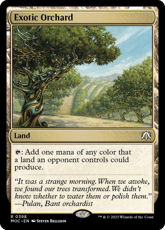 Exotic Orchard 398 (Commander: March of the Machine)  | Good Games Adelaide SA
