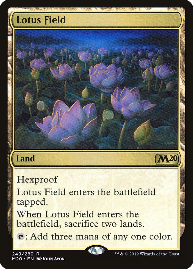 Lotus Field [Core Set 2020] | Good Games Adelaide SA