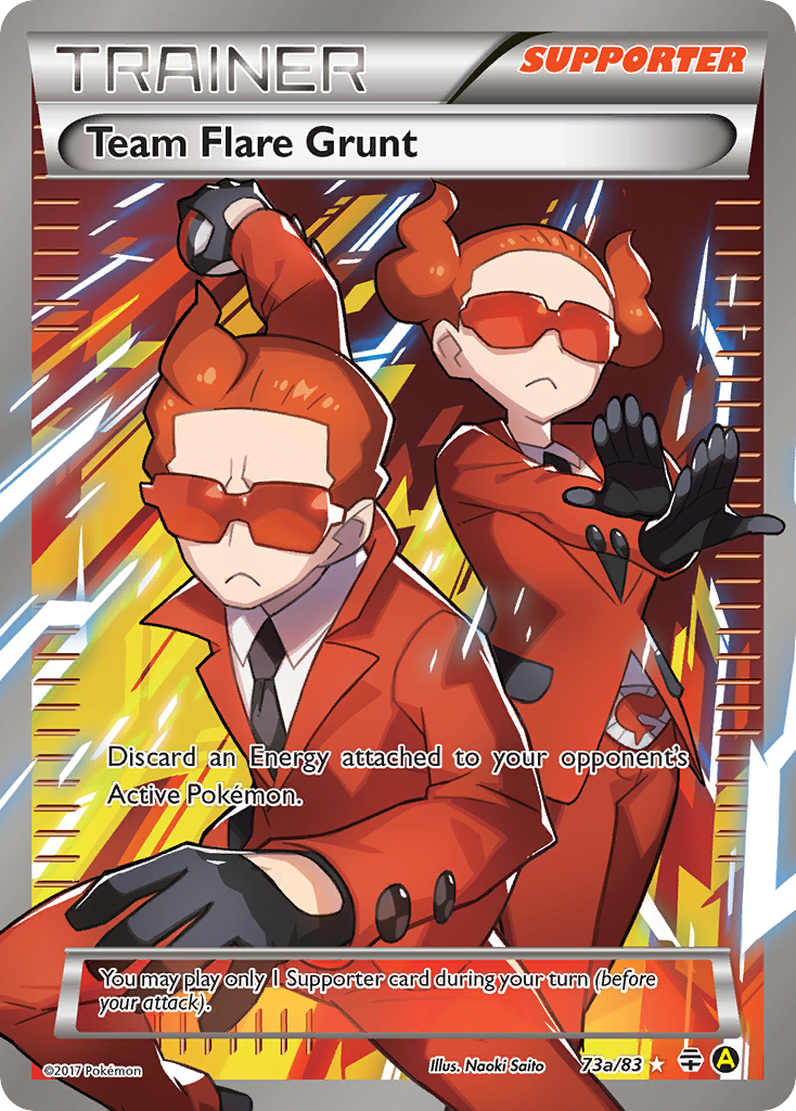 Team Flare Grunt (73a/83) [Alternate Art Promos] | Good Games Adelaide SA