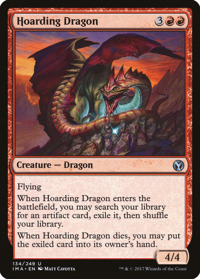 Hoarding Dragon [Iconic Masters] | Good Games Adelaide SA