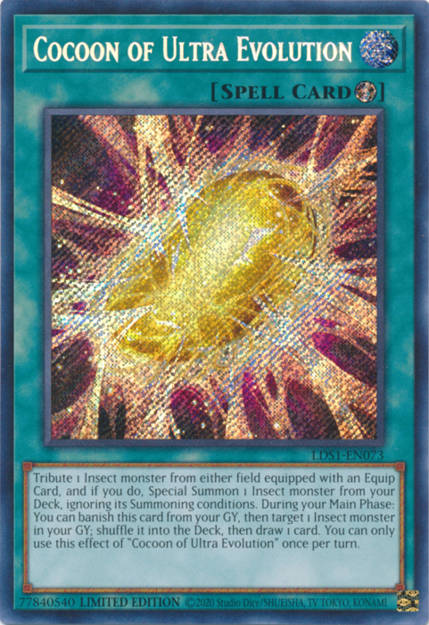 Cocoon of Ultra Evolution [LDS1-EN073] Secret Rare | Good Games Adelaide SA