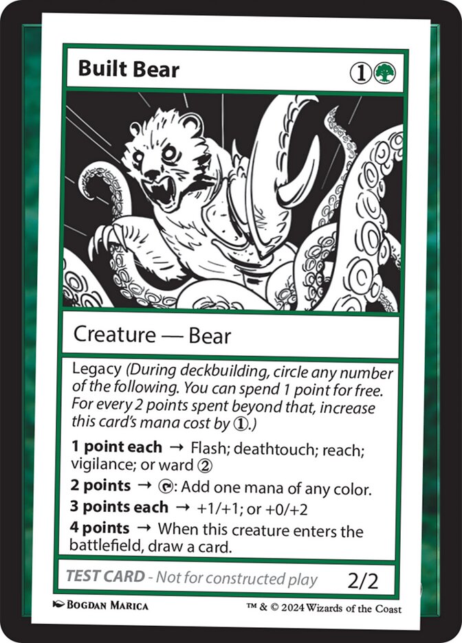 Built Bear  (Mystery Booster 2 Playtest Cards)  | Good Games Adelaide SA