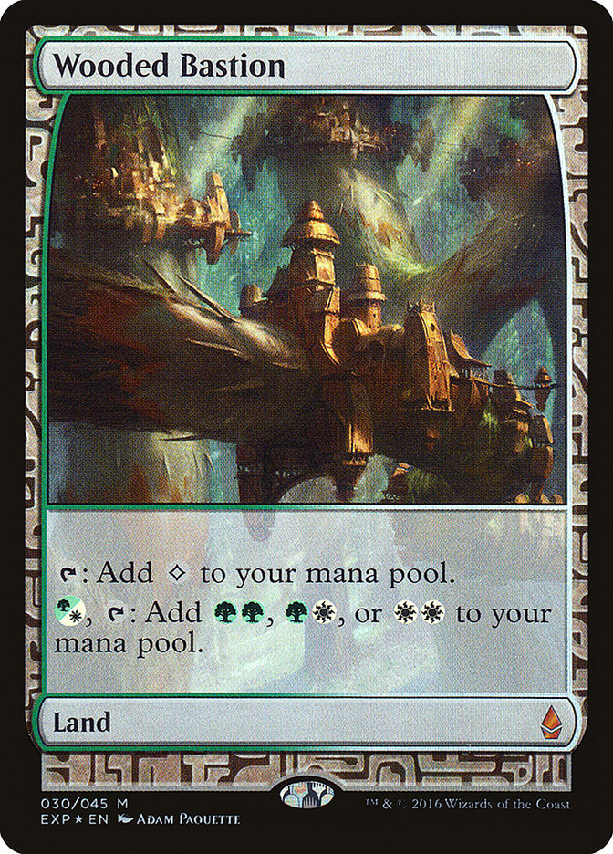 Wooded Bastion [Zendikar Expeditions] | Good Games Adelaide SA