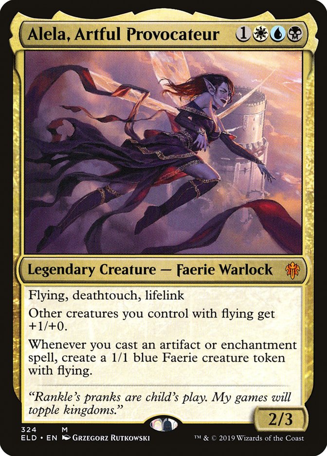 Alela, Artful Provocateur [Throne of Eldraine] | Good Games Adelaide SA