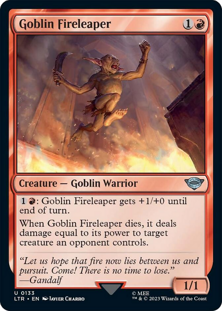 Goblin Fireleaper [The Lord of the Rings: Tales of Middle-Earth] | Good Games Adelaide SA