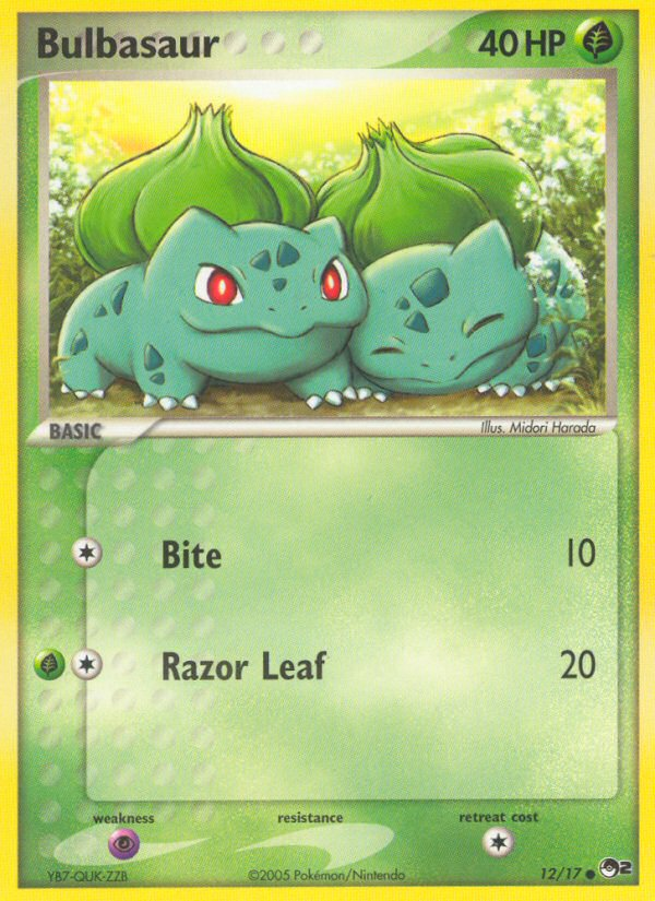 Bulbasaur (12/17) [POP Series 2] | Good Games Adelaide SA