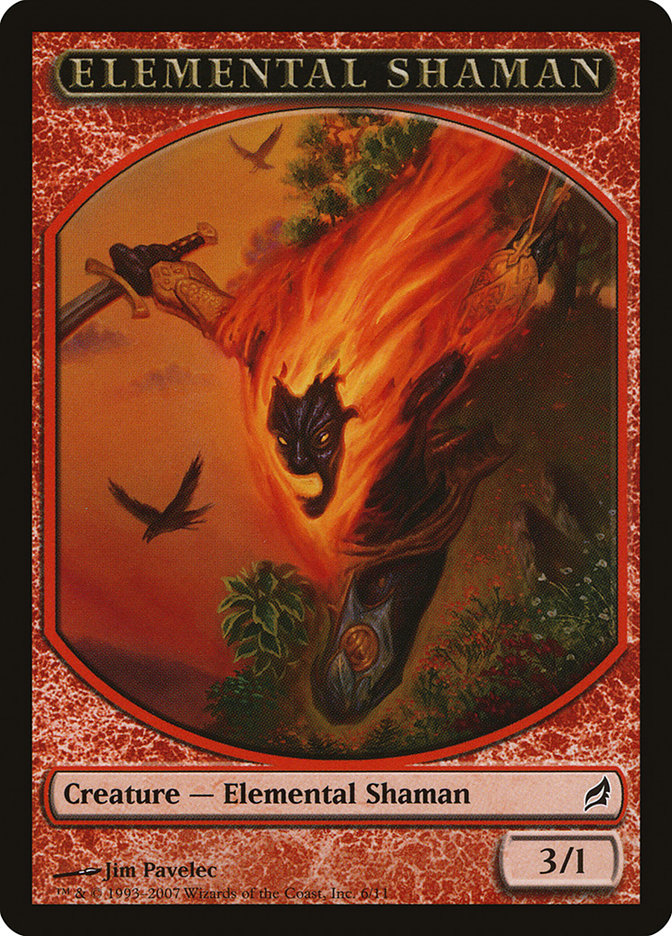 Elemental Shaman Token [Lorwyn Tokens] | Good Games Adelaide SA