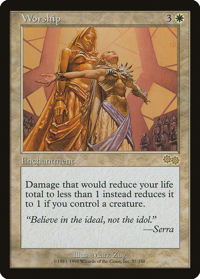 Worship [Urza's Saga] | Good Games Adelaide SA