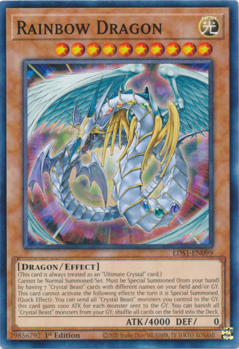 Rainbow Dragon [LDS1-EN099] Common | Good Games Adelaide SA