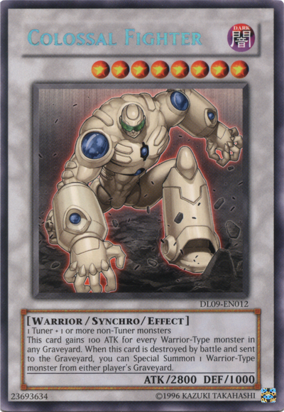 Colossal Fighter (Blue) [DL09-EN012] Rare | Good Games Adelaide SA