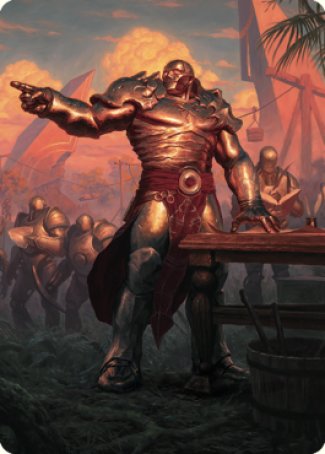 Karn, Living Legacy Art Card 1 [Dominaria United Art Series] | Good Games Adelaide SA