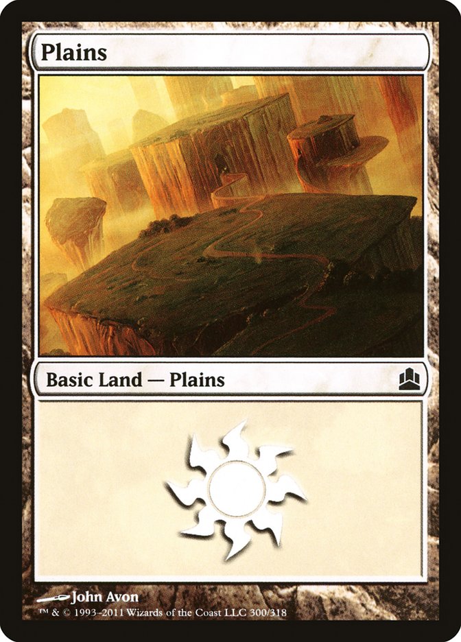 Plains (300) [Commander 2011] | Good Games Adelaide SA
