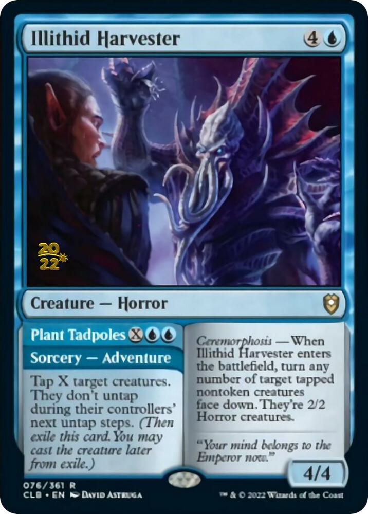 Illithid Harvester 76 (Prerelease Cards)  - Foil | Good Games Adelaide SA