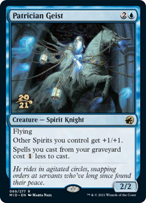 Patrician Geist 69 (Prerelease Cards)  - Foil | Good Games Adelaide SA
